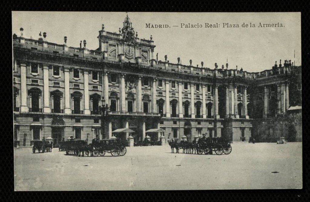 Miniatura de Palacio Real y Plaza de la Armería