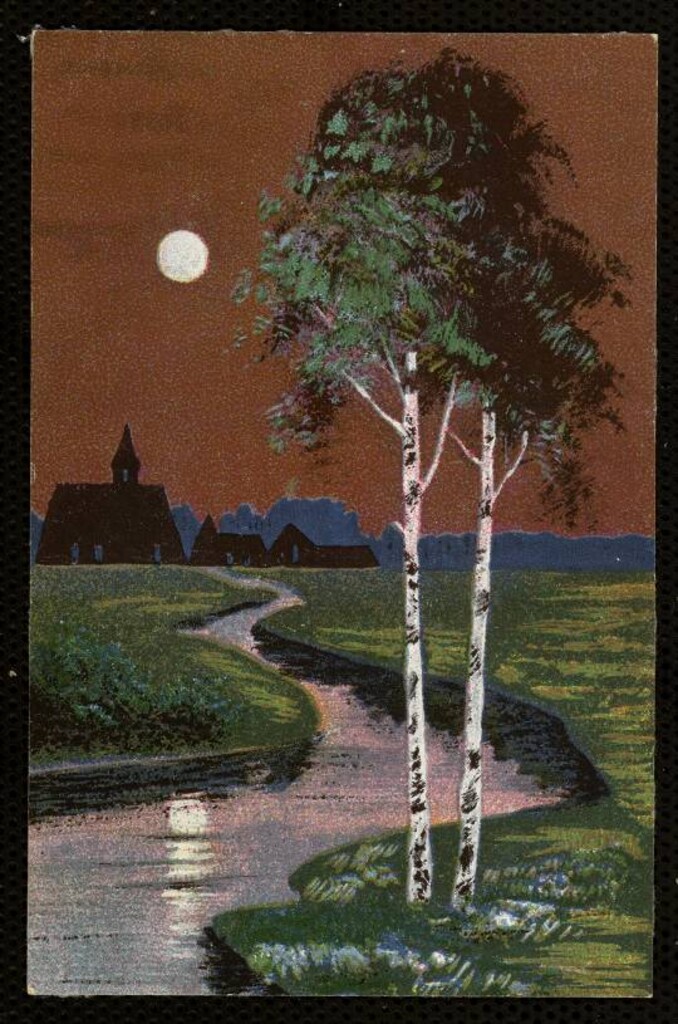 Miniatura de Paisaje nocturno