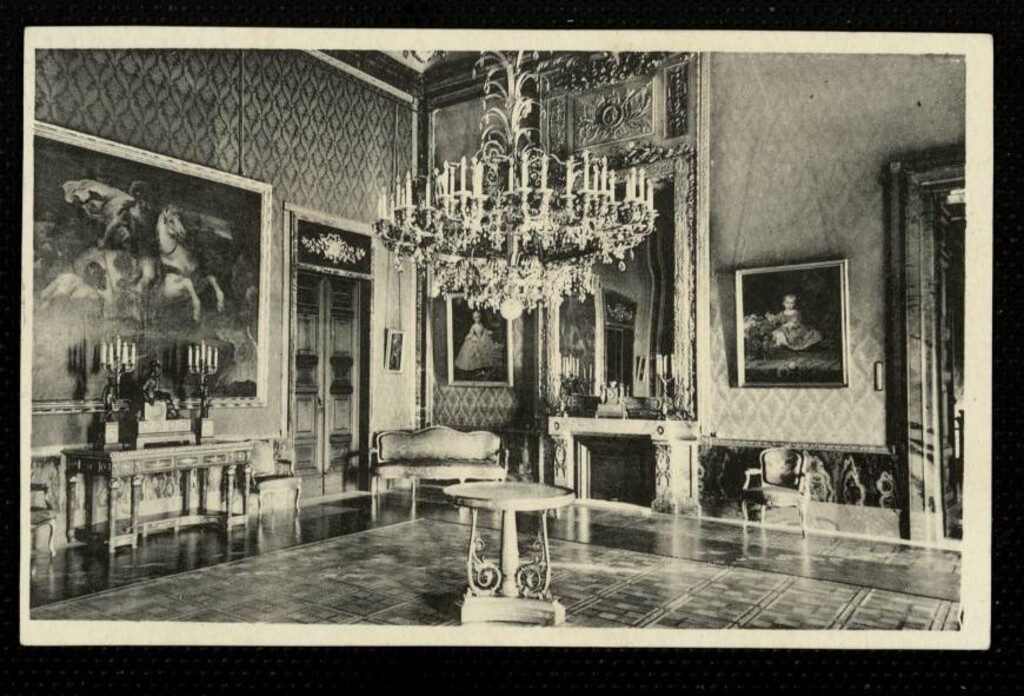 Miniatura de Palacio Real. Antecomedor