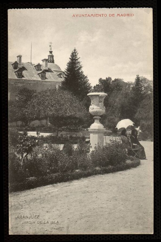 Miniatura de Aranjuez. Jardín de la Isla