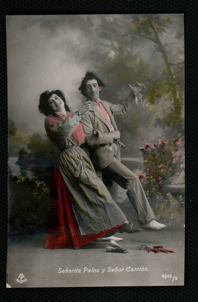 Miniatura de Señorita Palou y Señor Carrion