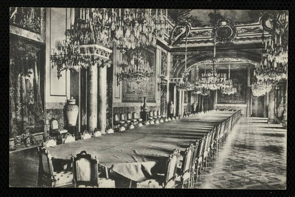 Miniatura de Palacio Nacional. Comedor