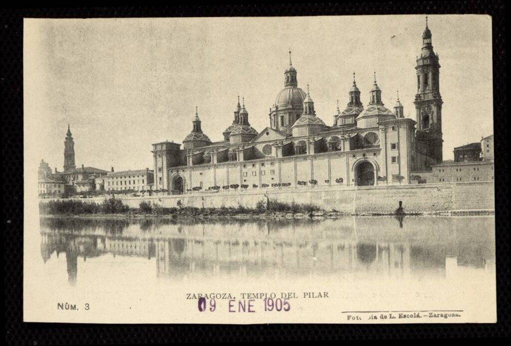 Miniatura de Zaragoza. Templo del Pilar