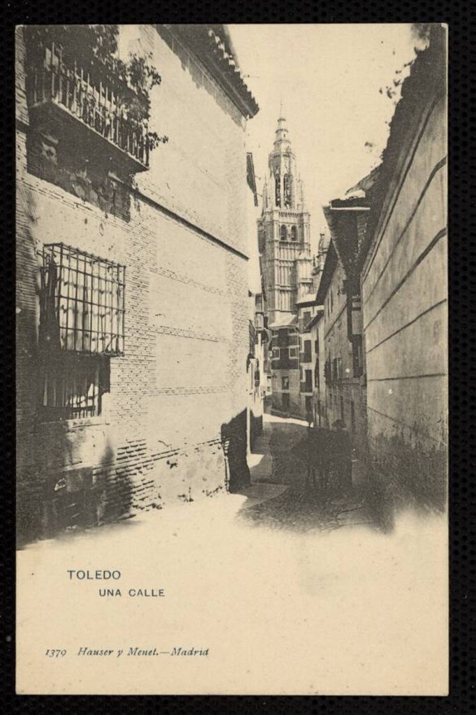 Miniatura de Toledo. Una calle