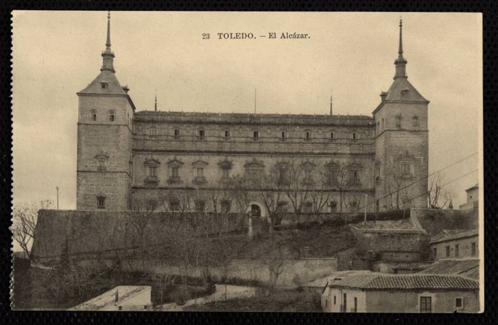 Miniatura de Toledo. El Alcázar