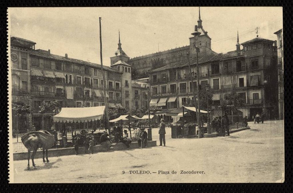 Miniatura de Toledo. Plaza de Zocodover