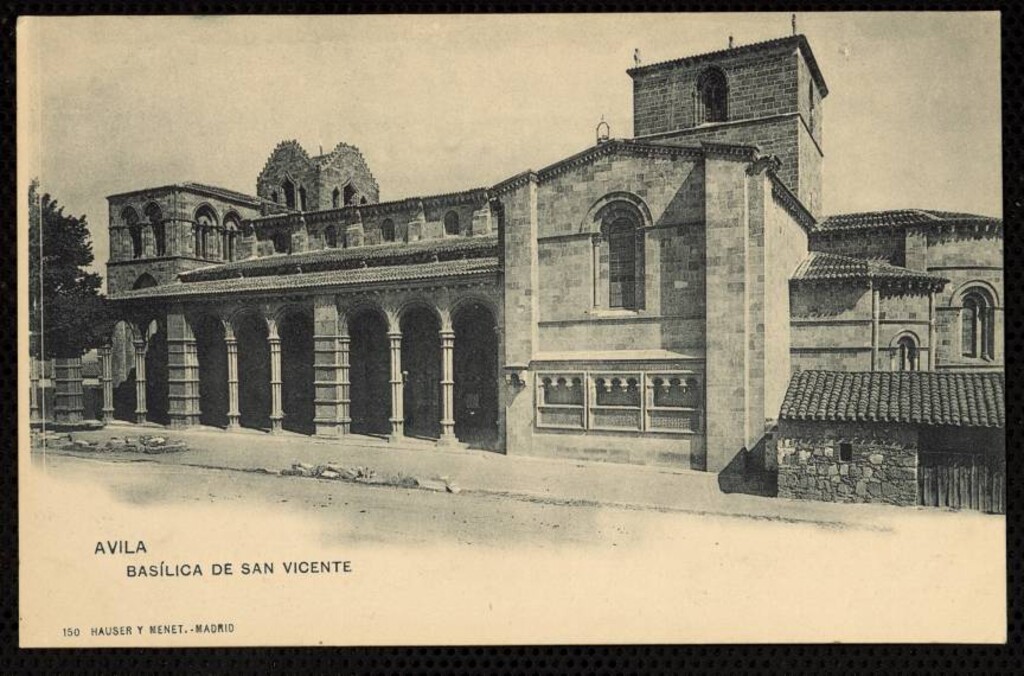 Miniatura de Ávila. Basílica de San Vicente