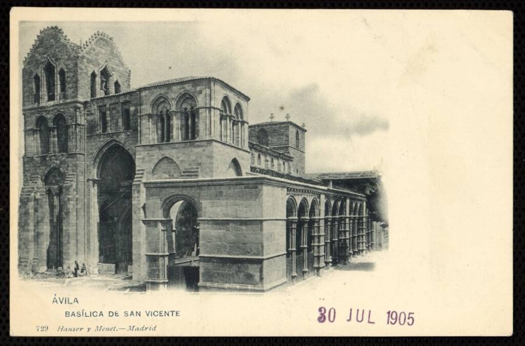Miniatura de Ávila. Basílica de San Vicente