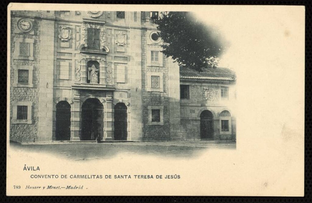 Miniatura de Ávila. Convento de carmelitas de Santa Teresa de Jesús