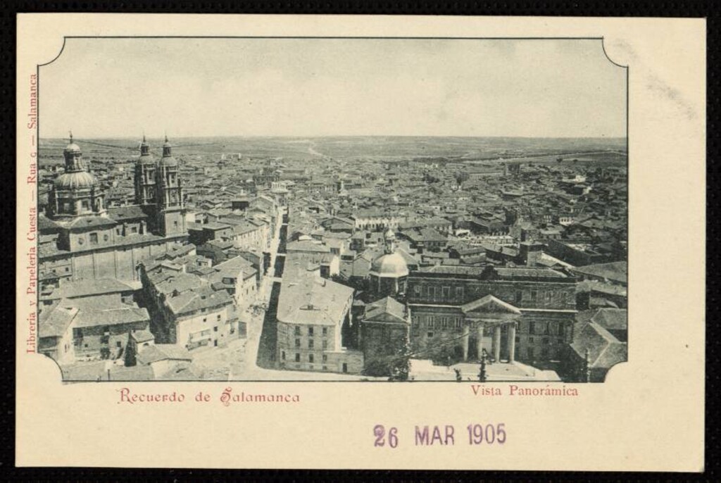 Miniatura de Salamanca. Vista panorámica