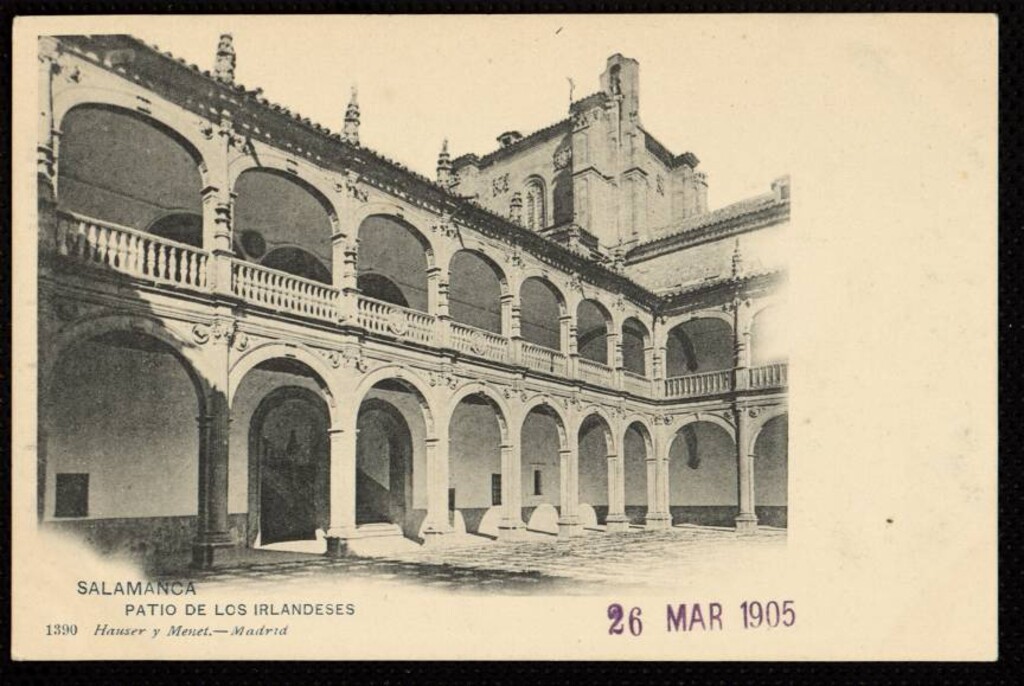 Miniatura de Salamanca. Patio de los irlandeses