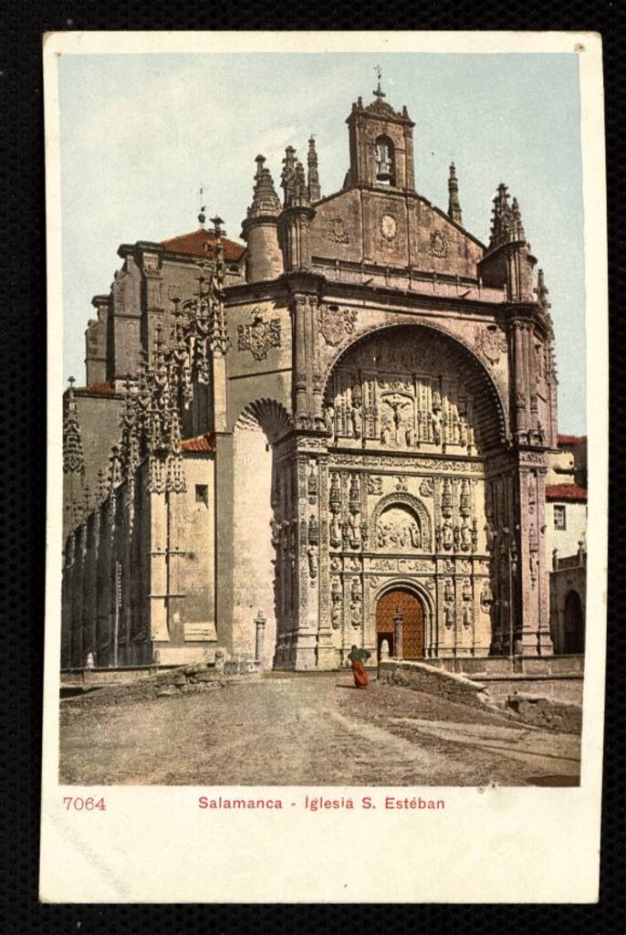 Miniatura de Salamanca. Iglesia de San Esteban