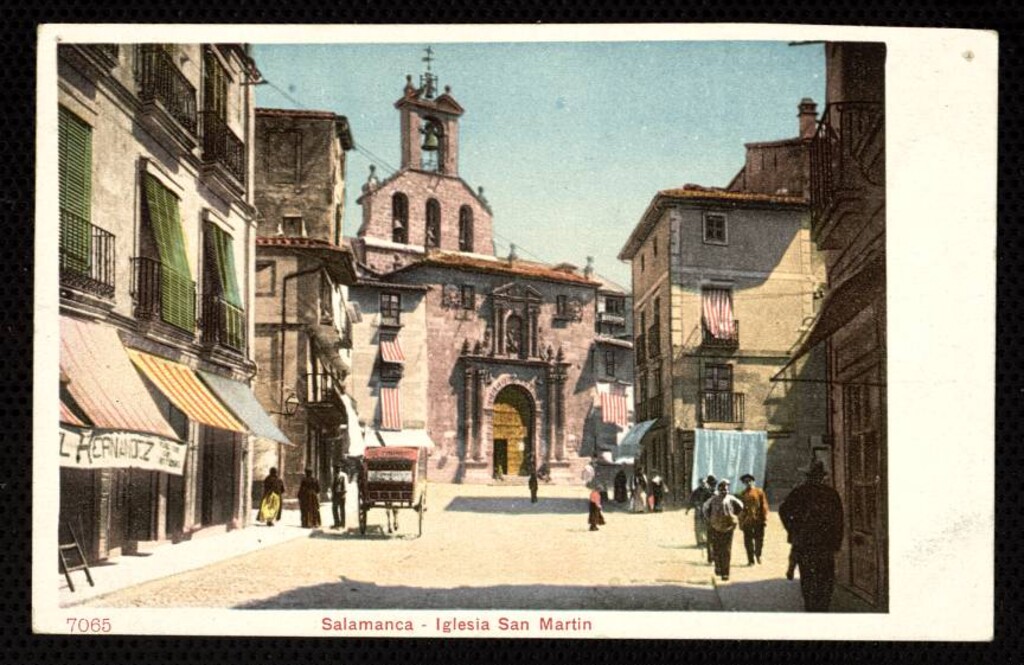 Miniatura de Salamanca. Iglesia de San Martín