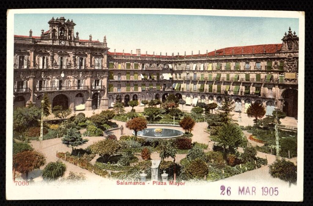 Miniatura de Salamanca. Plaza Mayor