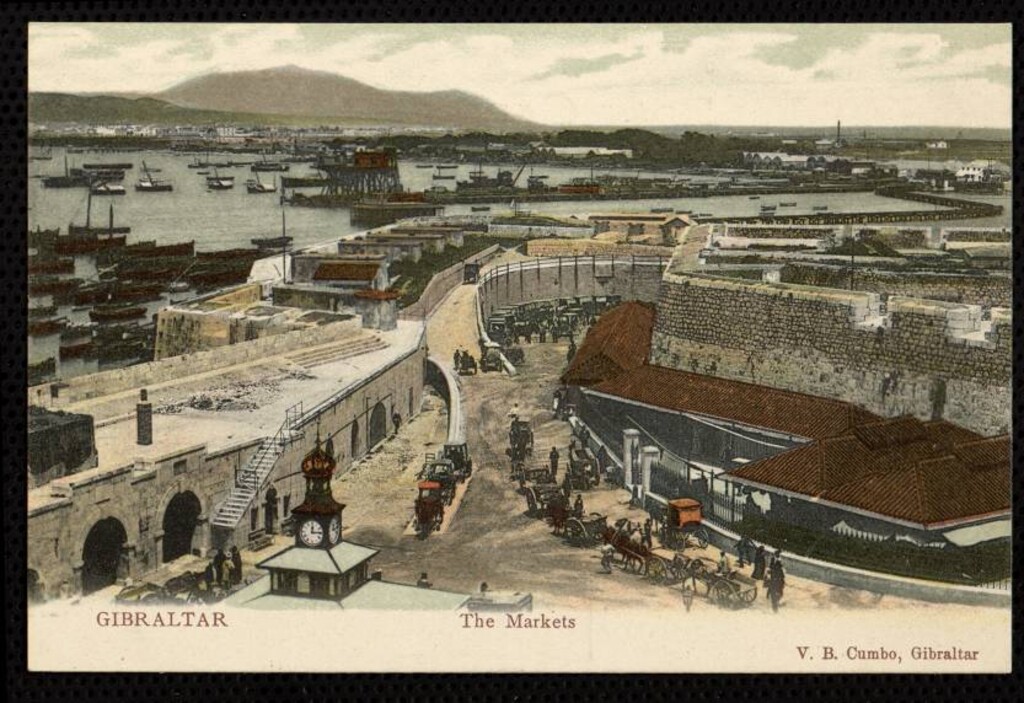 Miniatura de Gibraltar. The markets
