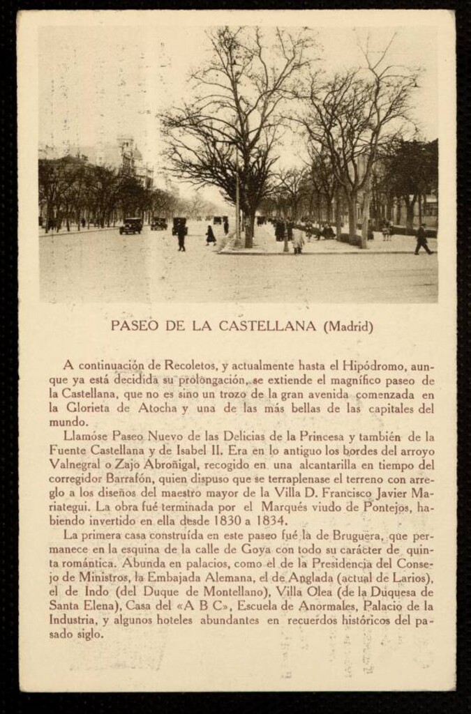 Miniatura de Paseo de la Castellana