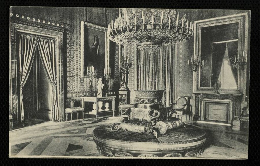 Miniatura de Palacio Real. Cámara de Gasparini
