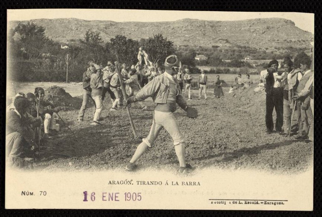 Miniatura de Aragón. Tirando a la barra