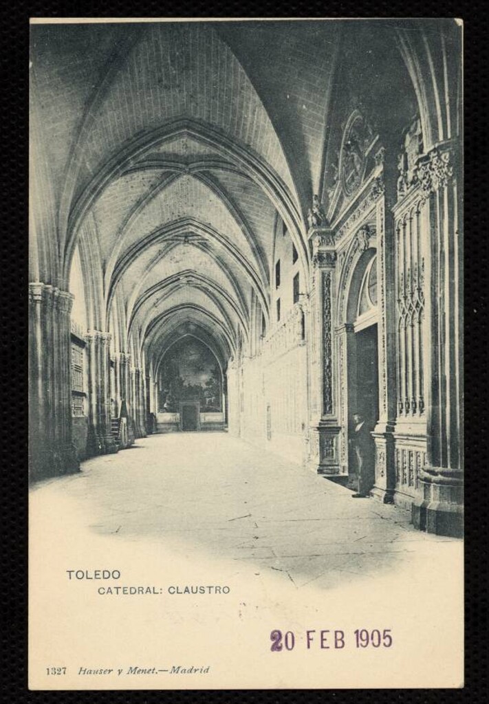 Miniatura de Toledo. Catedral. Claustro