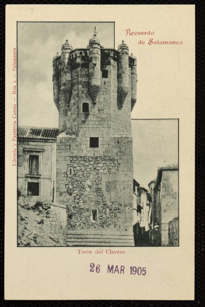 Miniatura de Salamanca. Torre del Clavero