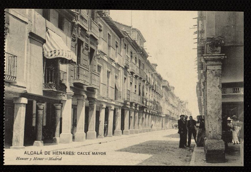 Miniatura de Alcala de Henares. Calle Mayor