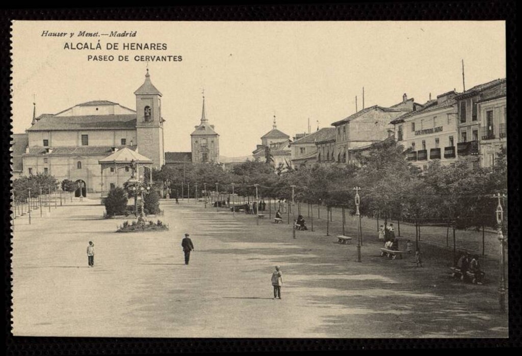 Miniatura de Alcalá de Henares. Paseo de Cervantes