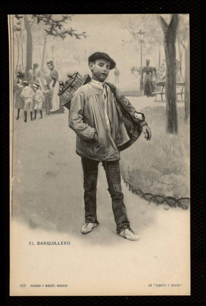Miniatura de El barquillero