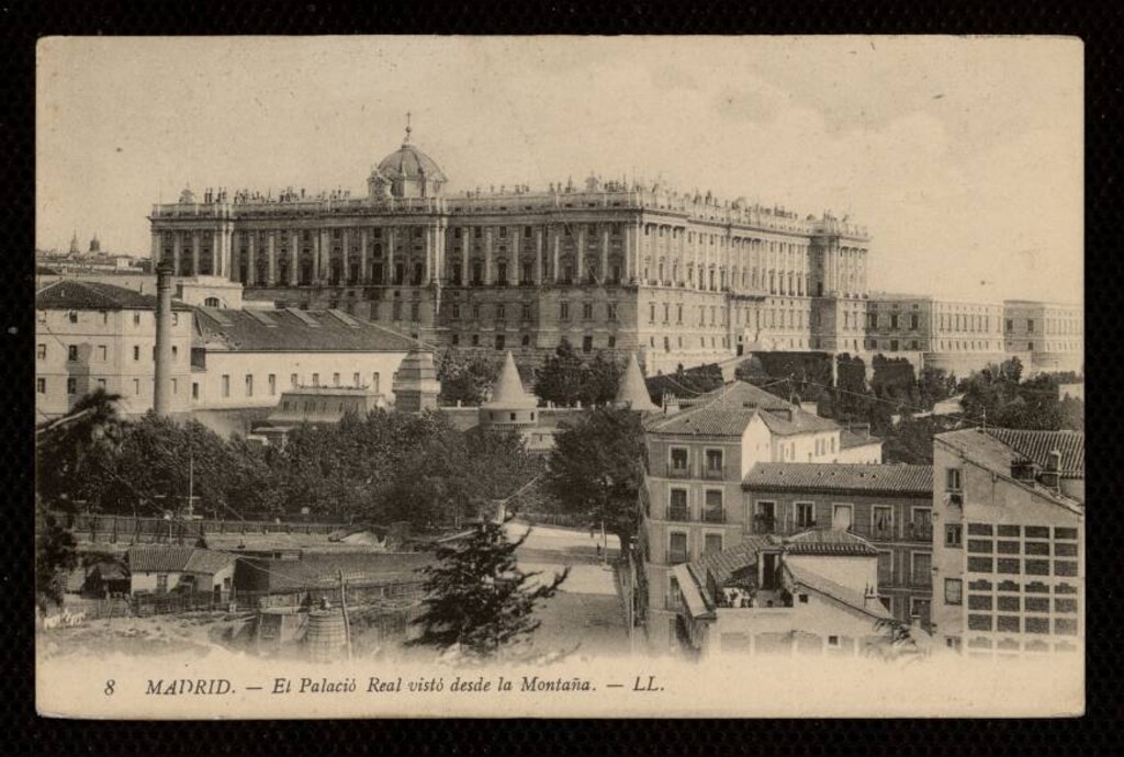 Miniatura de Palacio Real visto desde la montaña