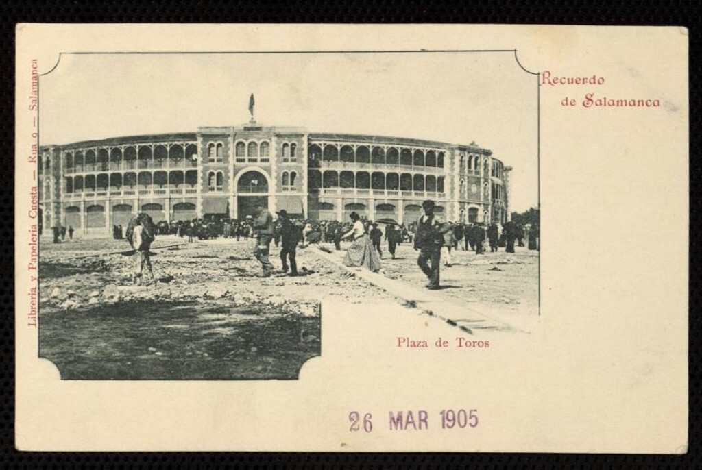 Miniatura de Salamanca. Plaza de toros