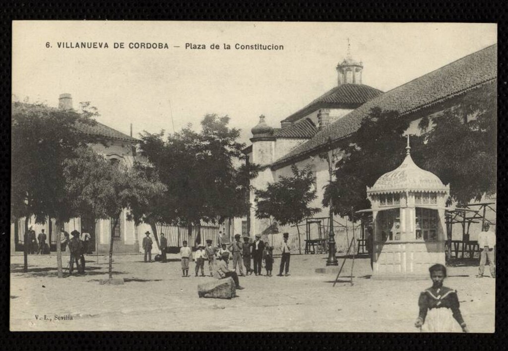 Miniatura de Villanueva de Córdoba. Plaza de la Constitución
