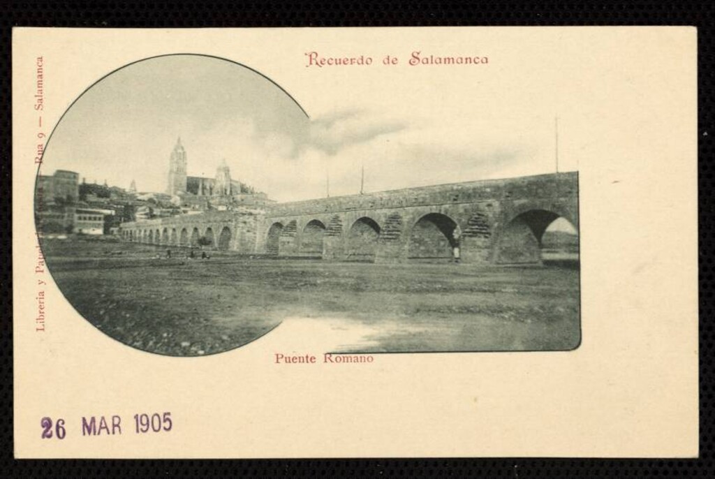 Miniatura de Salamanca. Puente Romano