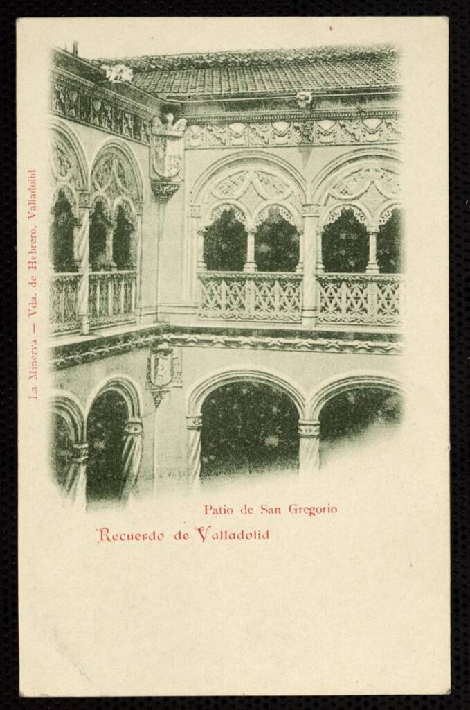 Miniatura de Valladolid. Patio de San Gregorio
