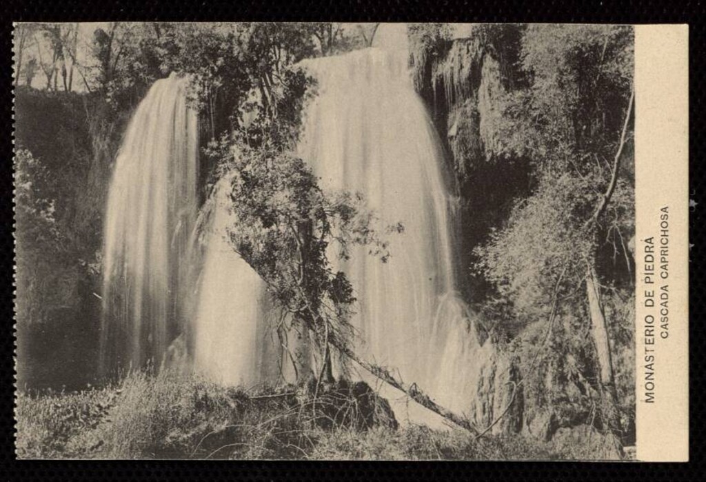 Miniatura de Monasterio de Piedra. Cascada caprichosa