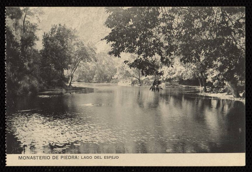 Miniatura de Monasterio de Piedra. Lago del espejo