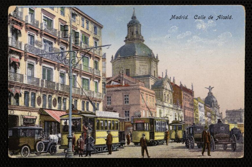 Miniatura de Calle de Alcalá desde la calle de Sevilla