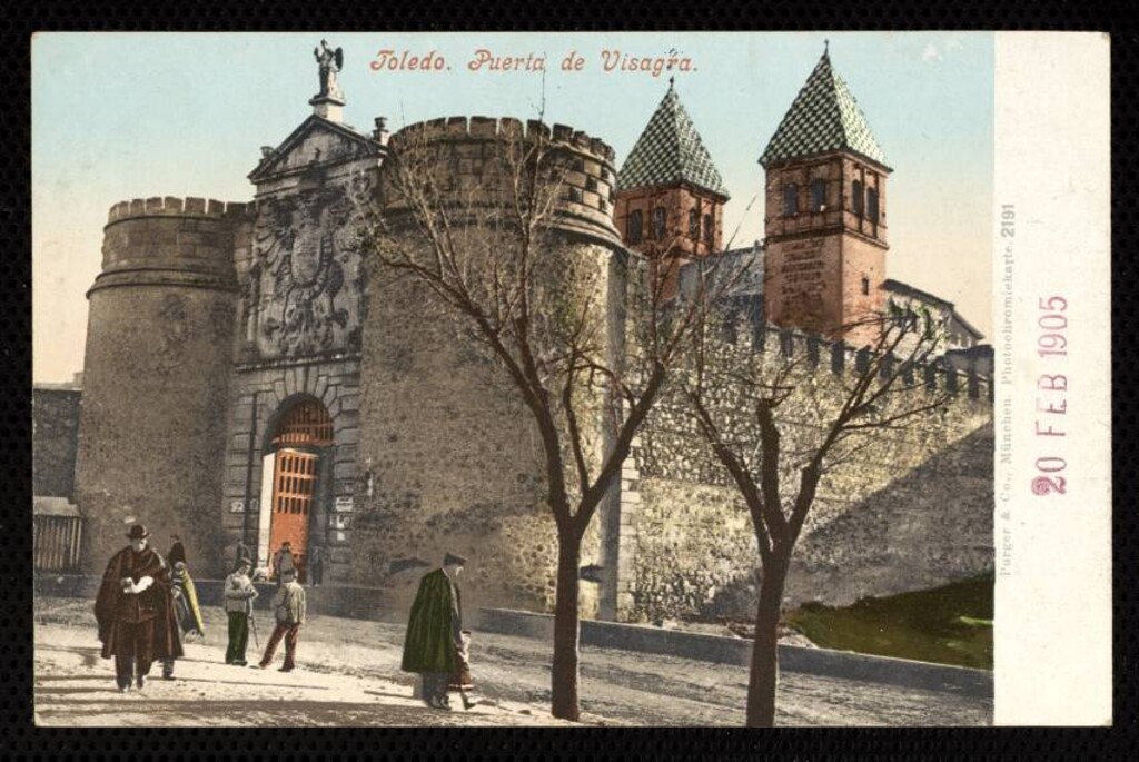 Miniatura de Toledo. Puerta de Bisagra