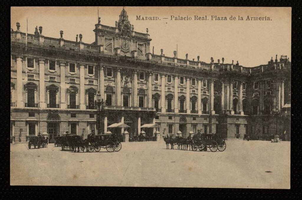 Miniatura de Palacio Real y Plaza de la Armería