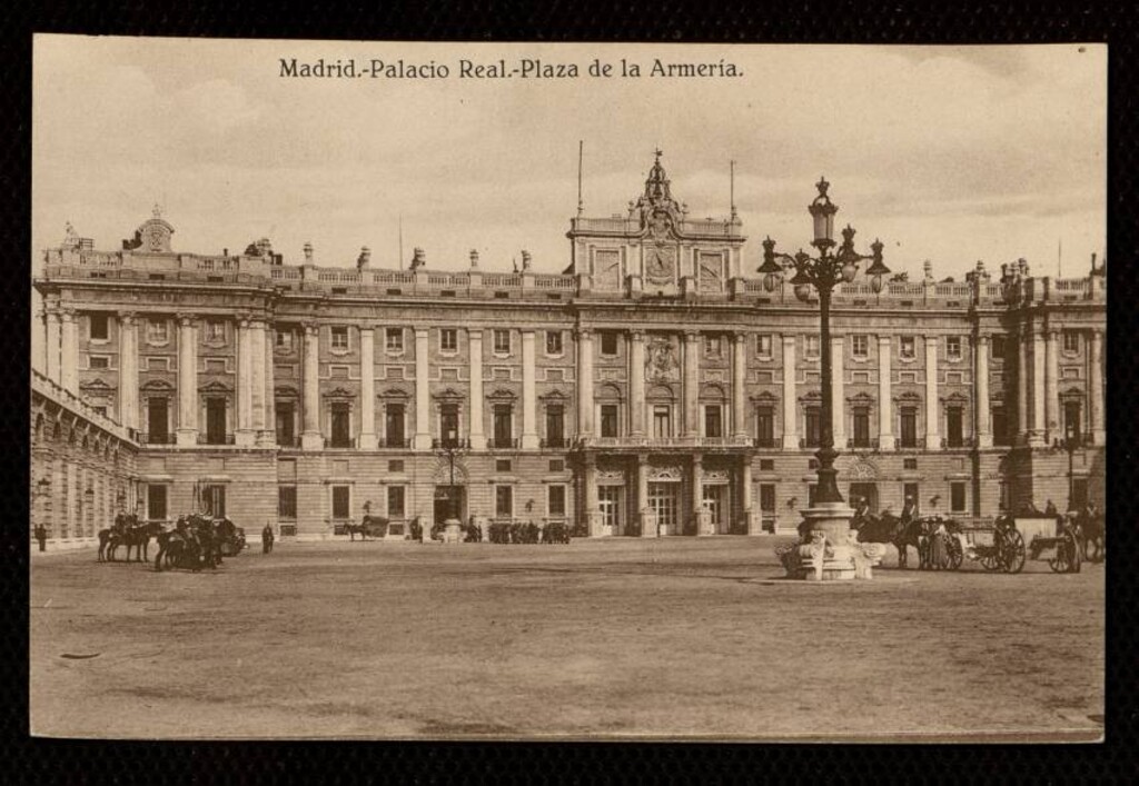 Miniatura de Palacio Real y Plaza de la Armería