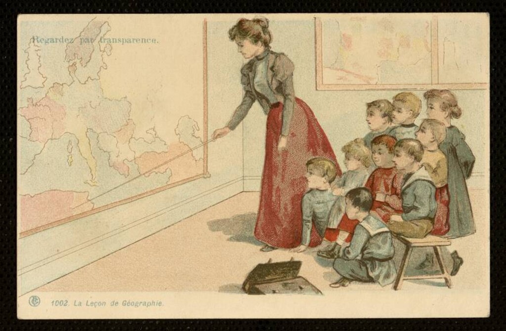Miniatura de La leçon de géographie