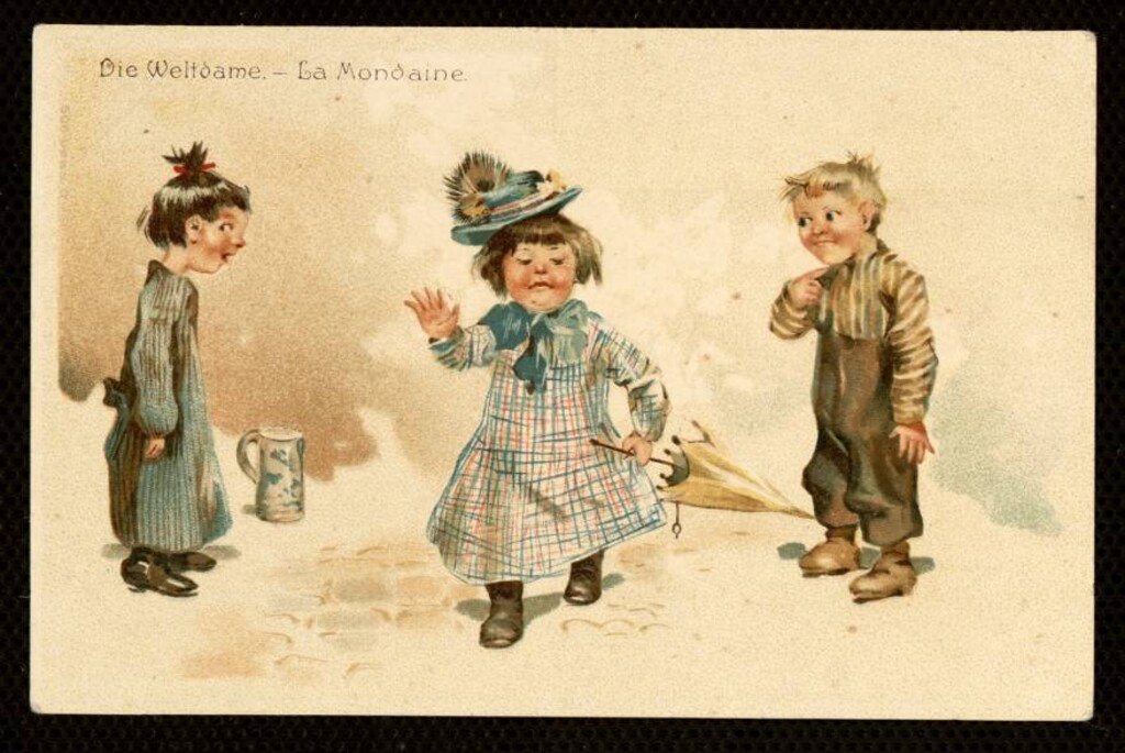 Miniatura de Die Weltdame. La Mondaine