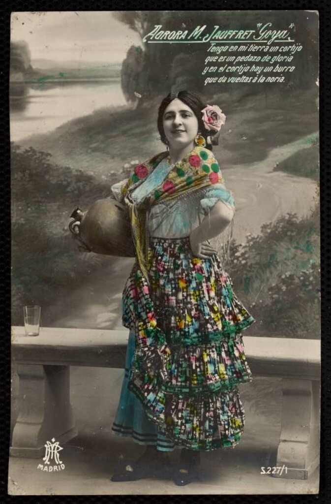 Miniatura de Aurora M. Jauffret "Goya"