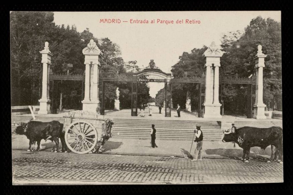 Miniatura de Entrada al Parque del Retiro