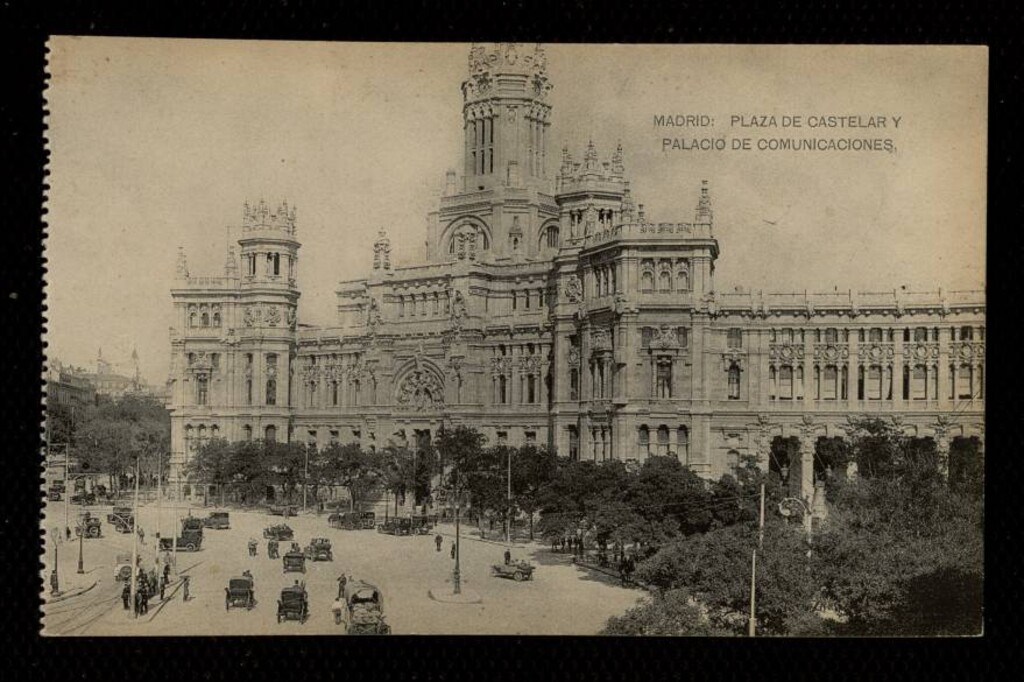 Miniatura de Plaza de Castelar y Palacio de Comunicaciones