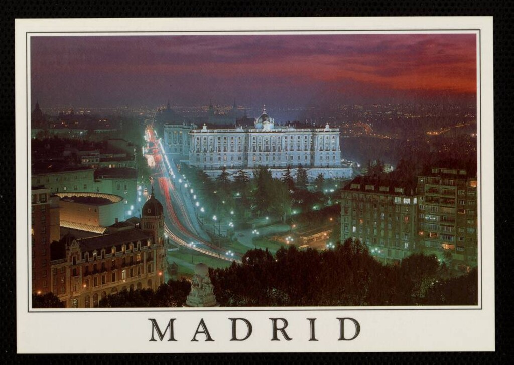 Miniatura de Palacio Real (atardecer)