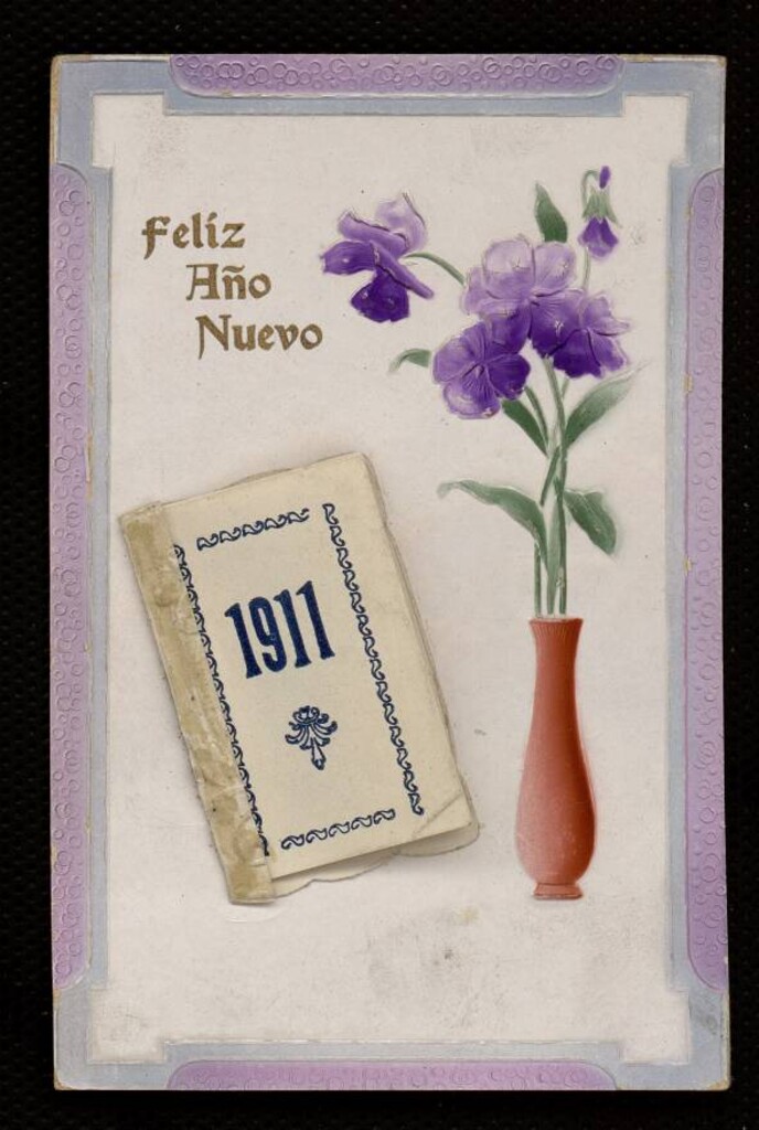 Miniatura de Feliz año nuevo 1911