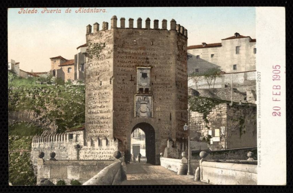 Miniatura de Toledo. Puerta de Alcántara