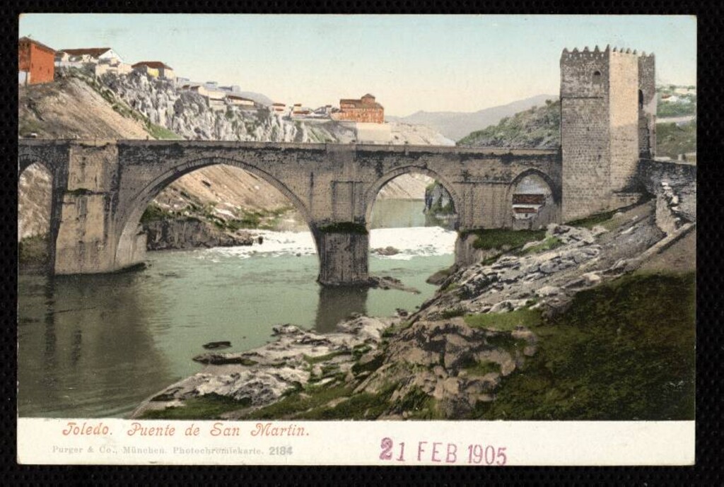 Miniatura de Toledo. Puente de San Martín