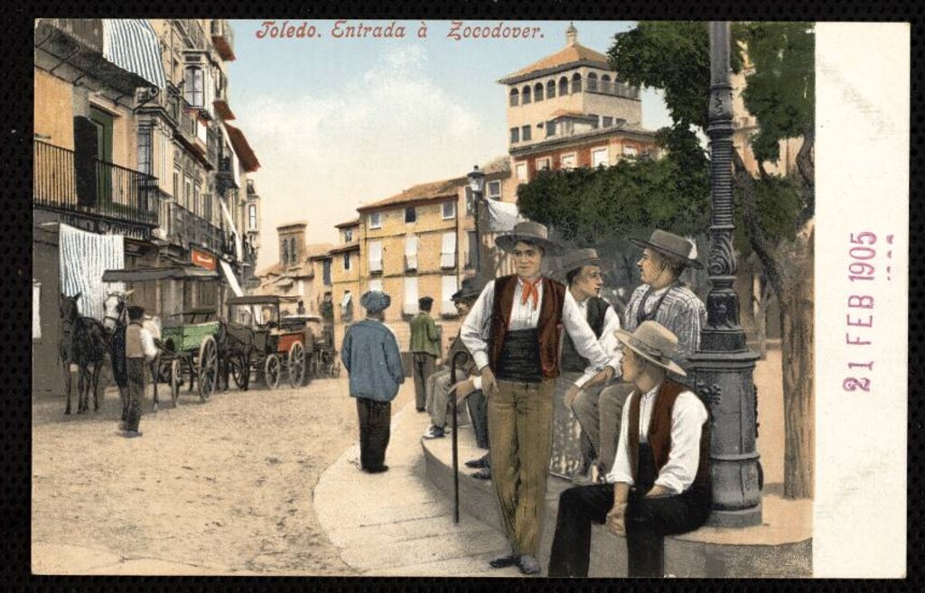 Miniatura de Toledo. Entrada a Zocodover