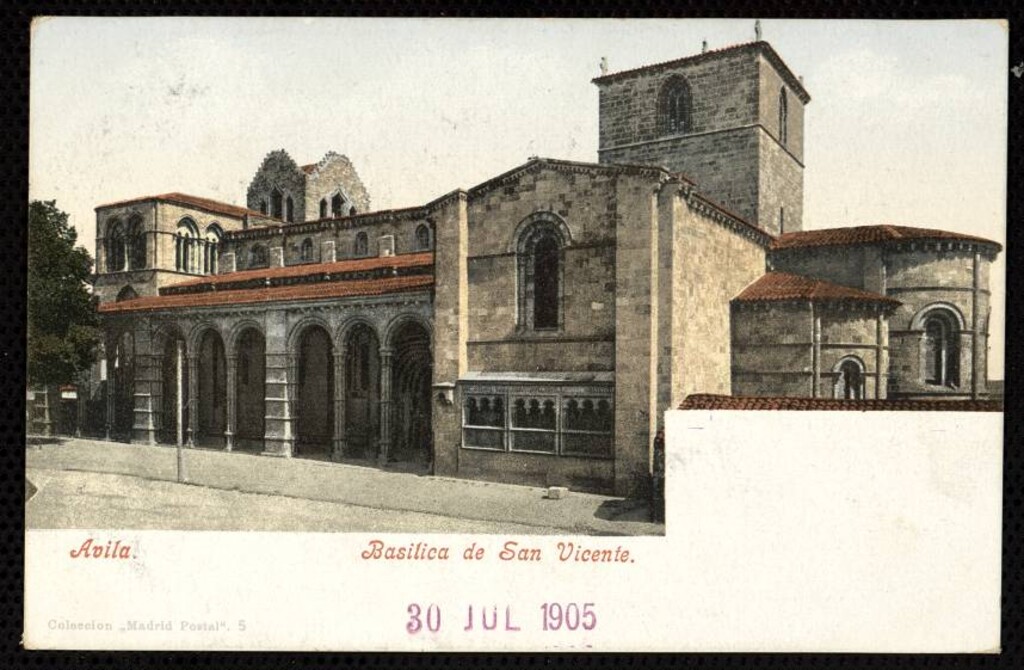 Miniatura de Avila. Basílica de San Vicente