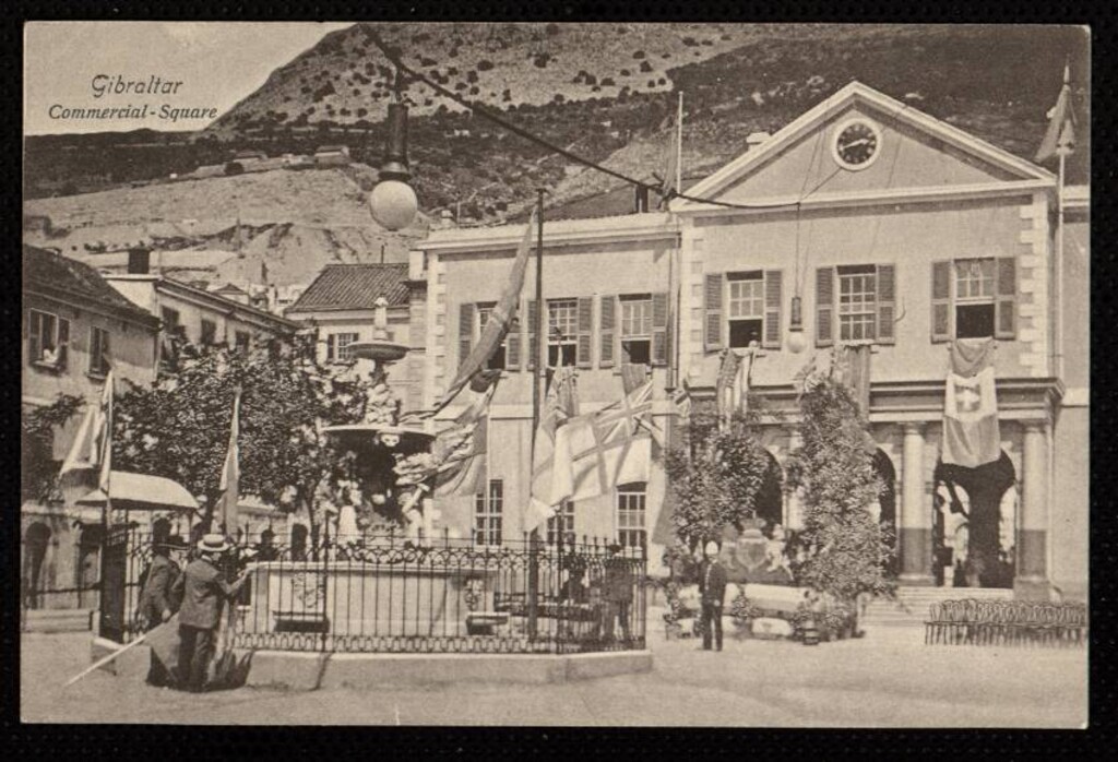 Miniatura de Gibraltar. Commercial-Square